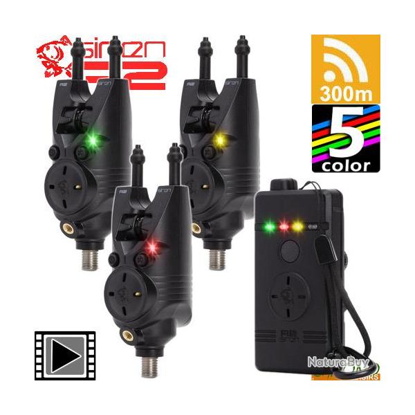 Coffret Nash Centrale 3 D�tecteurs Siren R2