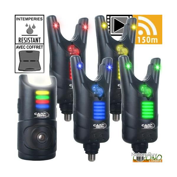 Coffret Carp Design Centrale 4 D�tecteurs D-Version