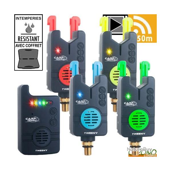 Coffret Carp Design Centrale 4 D�tecteurs Tweeny
