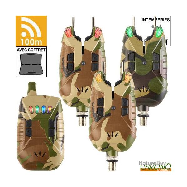 Coffret Prowess Centrale 3 D�tecteurs Insedia RS Camo