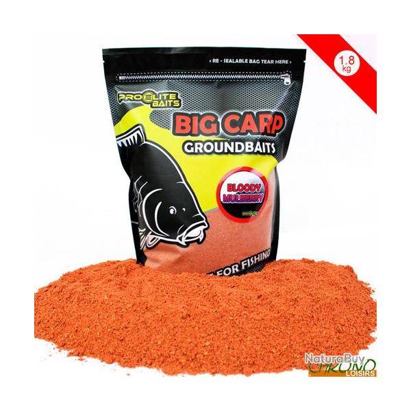 Amorce Pro Elite Baits Groundbaits Bloody Mulberry 1.8Kg