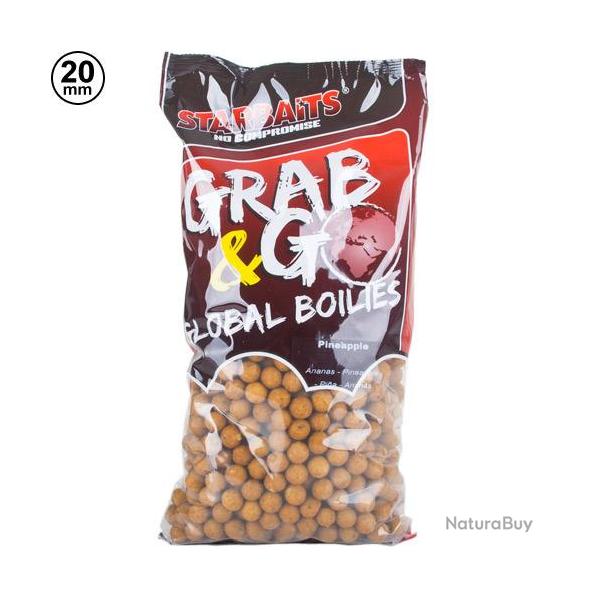 Bouillettes Starbaits Grab & Go Pineapple 20mm 2.5kg