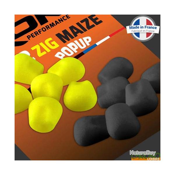 Ma�s ROK Zig Maize Flottant Jaune + Noir (par 12)
