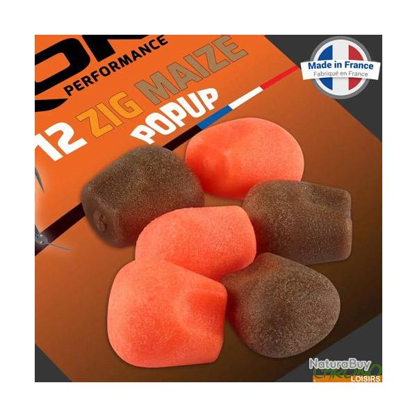 Ma�s ROK Zig Maize Flottant Orange + Marron (par 12)