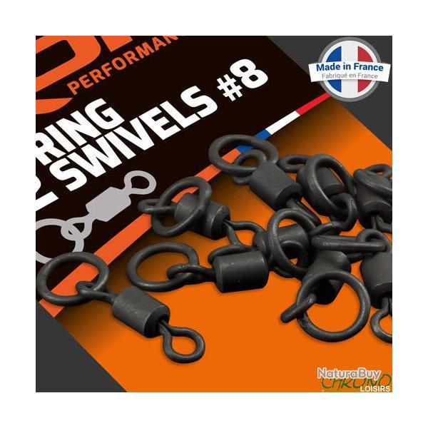 Emerillon � Anneau ROK Ring Swivel T8 (par 12)