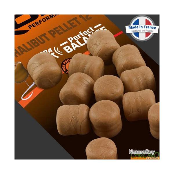 Pellet ROK Halibut Ultra Soft �quilibr� Marron 12mm (par 16)