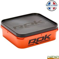 Boite Herm&eacute;tique ROK Square Box XL Orange 6L