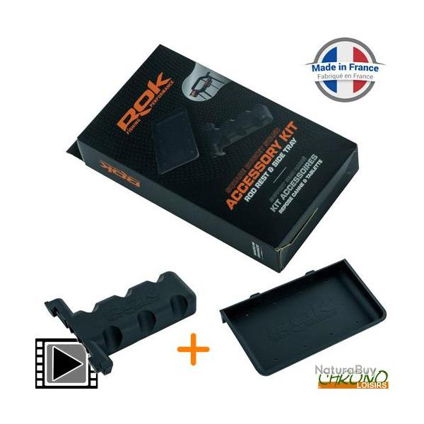 Support Canne + Tablette ROK pour Tr�pied d'Amor�age Square Bucket