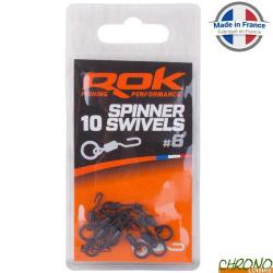 Emerillon ROK Spinner Swivel (par 10) N&deg;6