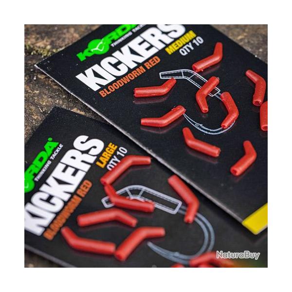 Adaptateur Korda Kicker Bloodworm Red (par 10) Large