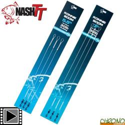 Montage Nash Fluoro Ronnie Rig Boom (par 3) 5,5'' - 12,7cm