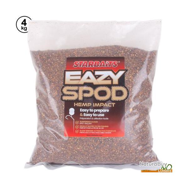 Spod Mix Starbaits Eazy Spod Hemp Impact 4kg