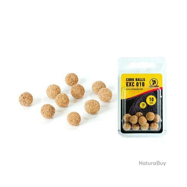 Bille de Li�ge Extra Carp Cork Balls EXC 10mm (par 10)