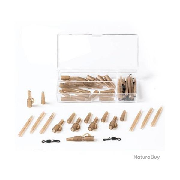 Clip Plomb Extra Carp Lead Clip Box Camou (par 10)