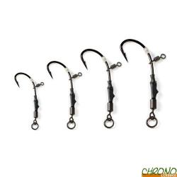 Hame&ccedil;on Extra Carp Ronnie Rig EXC 777 Swivel (par 3) n&deg; 4