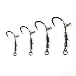 Hame&ccedil;on Extra Carp Ronnie Rig EXC 777 Swivel (par 3) n&deg; 4