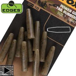 T&eacute;tine Fox Edges Camo Powergrip Tail Rubbers T.7 (par 10)