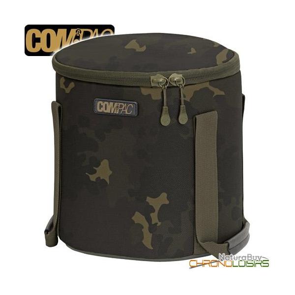 Seau Souple Isotherme Korda Compac Cool Bag Round Dark Kamo