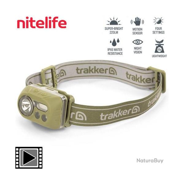 Lampe Frontale Trakker NiteLife Headtorch 220M