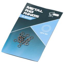 Anneaux Nash Metal Rig Rings 2.5mm (par 20)