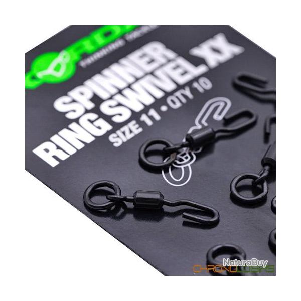 Emerillon � Anneau Korda Spinner Ring Swivel XX T11 (par 10)