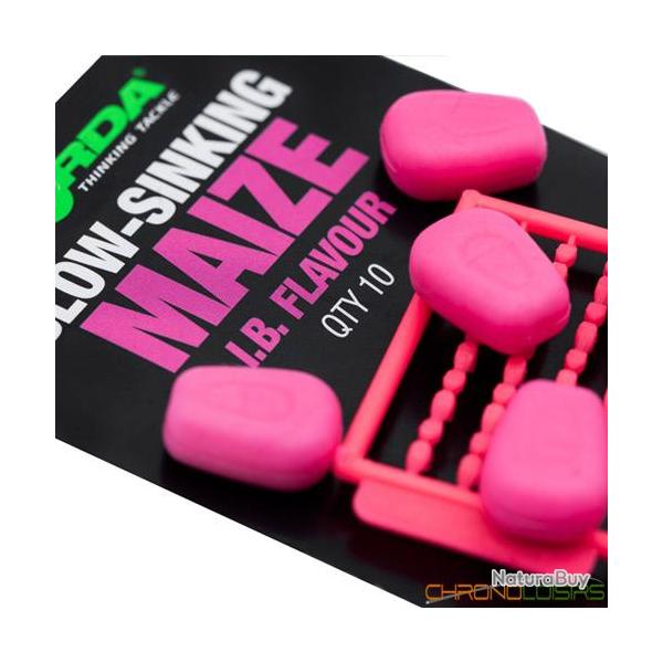 Ma�s Korda Dense Slow Sinking Maize IB Pink (par 10)