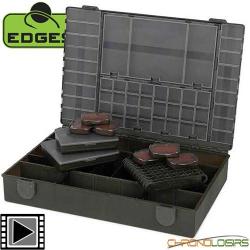 Boite &agrave; Accessoires Fox Edges Tackle Box Large Loaded 10 pi&egrave;ces