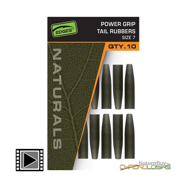 T�tine Fox Edges Naturals Power Grip Tail Rubbers T.7 (par 10)