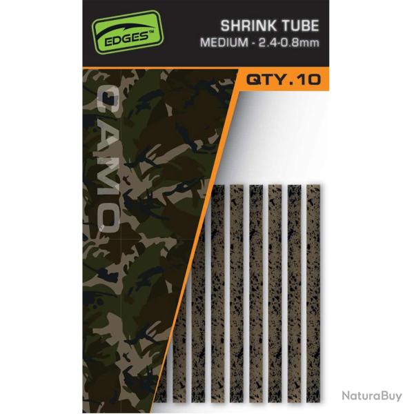 Gaine Thermo R�tractable Fox Edges Camo Shrink Tube M 2.4-0.8mm (par 10)