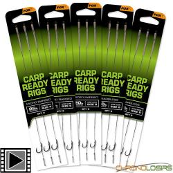 Bas de Ligne Fox Carp Ready Rigs Wide Gape (par 3) n&deg; 4