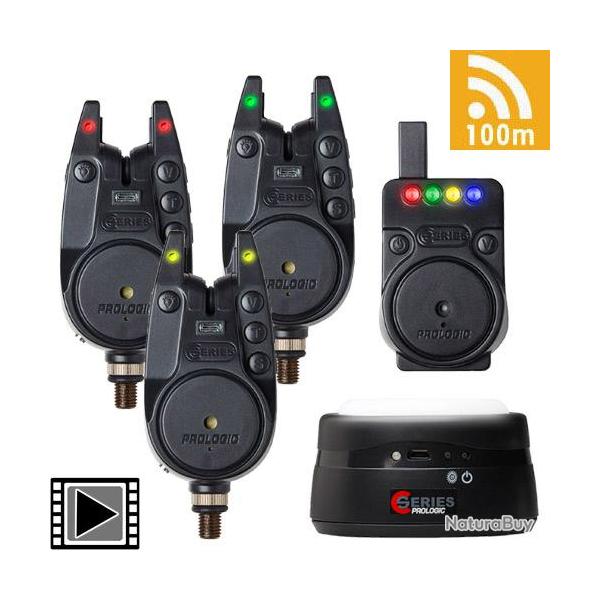 Coffret Prologic C-Series Pro Centrale 3 d�tecteurs + Lampe