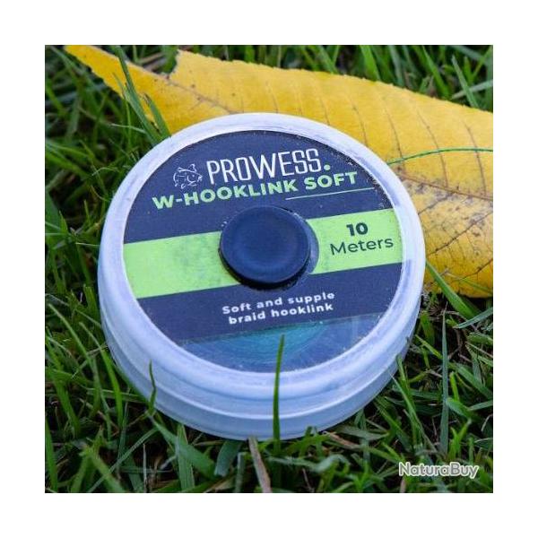 Tresse Prowess W-Hooklink Soft 10m 15lbs