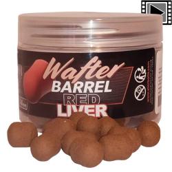 Dumbells Equilibr&eacute;s Starbaits PC Red Liver Wafter Barrel 14mm 50g
