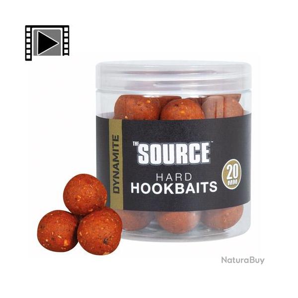 Bouillettes Dynamite Baits The Source Hard Hookbaits 20mm