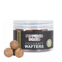 Bouillettes Equilibr&eacute;es Dynamite Baits Peppered Squid Wafter 15mm