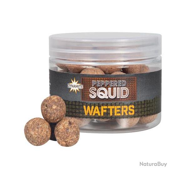 Bouillettes Equilibr�es Dynamite Baits Peppered Squid Wafter 15mm