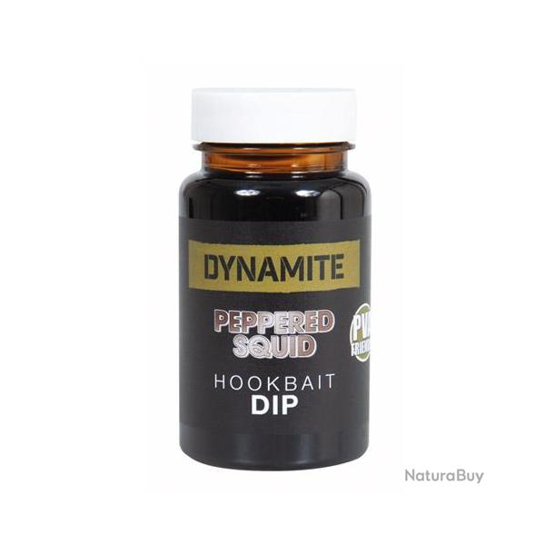 Booster Dynamite Baits Peppered Squid Concentrate Dip 100ml