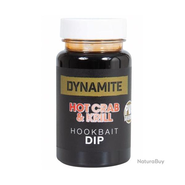 Booster Dynamite Baits Hot Crab & Krill Concentrate Dip 100ml