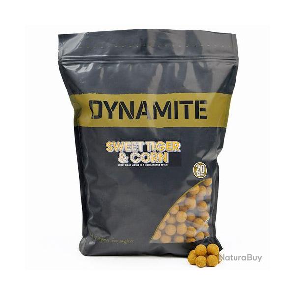 Bouillettes Dynamite Baits Sweet Tiger & Corn 20mm 1.8kg