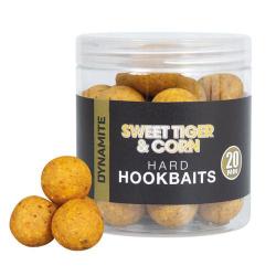Bouillettes Dynamite Baits Sweet Tiger & Corn Hard Hookbaits 20mm