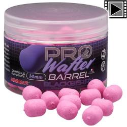 Dumbells Equilibr&eacute;s Starbaits Probiotic Balck Berry Wafter Barrel 14mm 50g