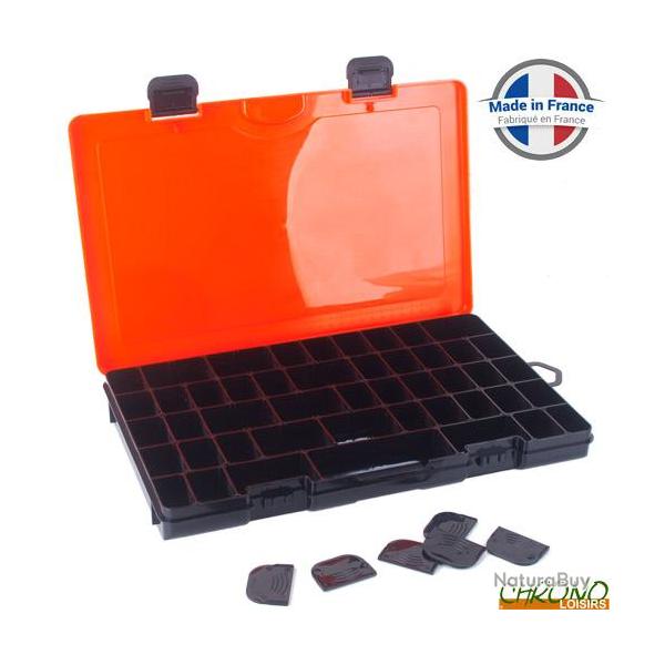 Boite � Accesoires ROK Hookbait Box 371 Noir/Orange