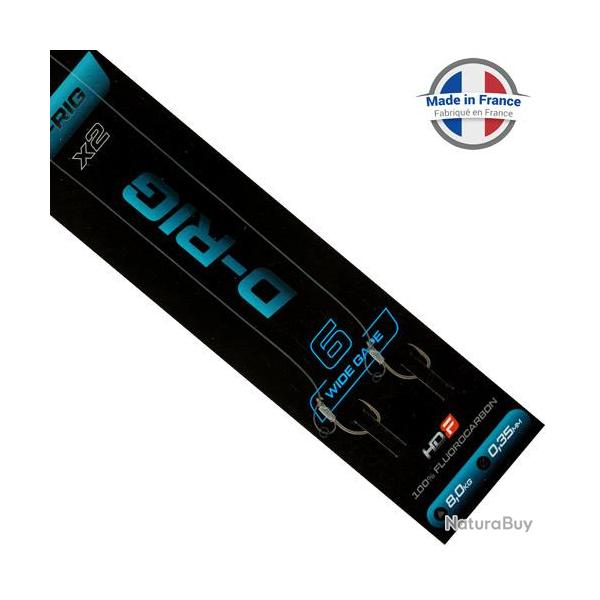 Bas de Ligne ROK D-Rig Wide Gape (par 2) n� 6