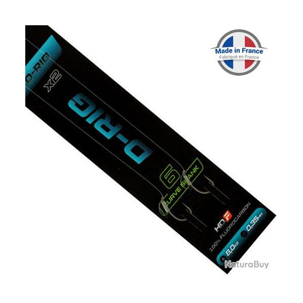 Bas de Ligne ROK D-Rig Curve Shank (par 2) n� 4