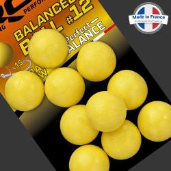 Bouillette ROK Ball Equilibre Natural Yellow 12mm (par 15)