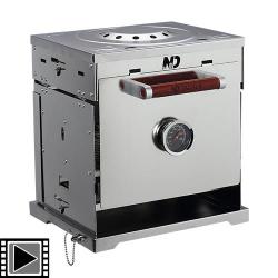 Four &agrave; Gaz Pliable New Direction Stainless Steel Stoven