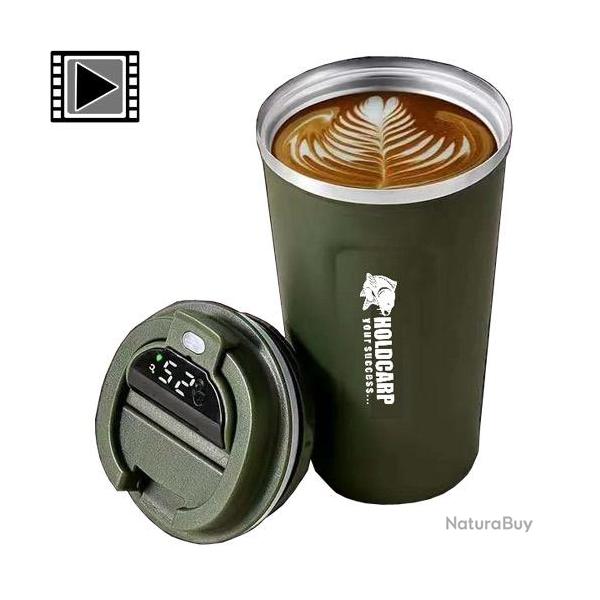 Mug Thermo Holdcarp Inox avec Ecran � Led