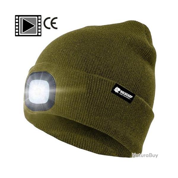 Bonnet Holdcarp avec Lampe int�gr�e Vert