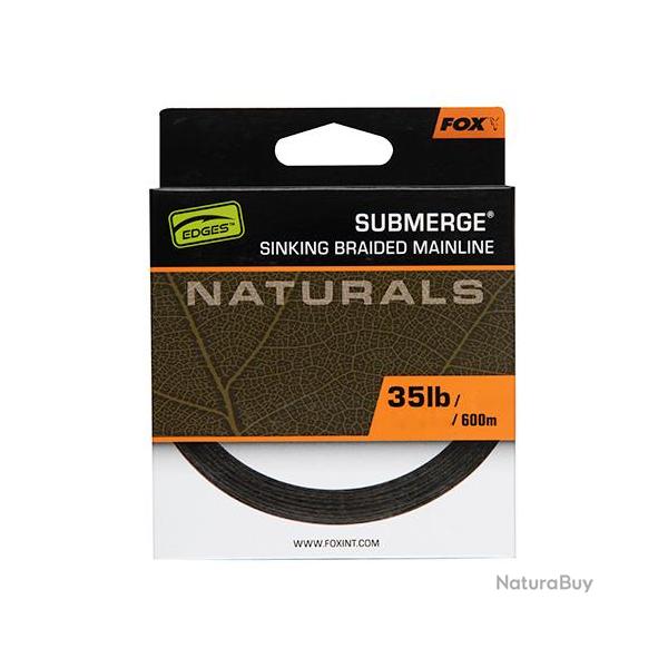 Tresse Fox Edges Naturals Submerge 600m 0.38mm