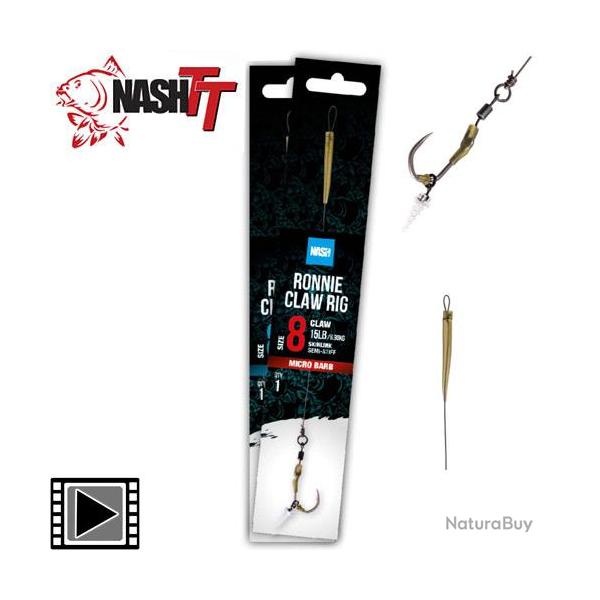Bas de Ligne Nash Ronnie Claw Rig n� 4